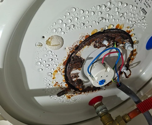 Dessous de ballon d'eau chaude