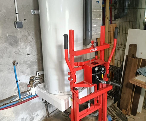 Installation de ballon d'eau chaude