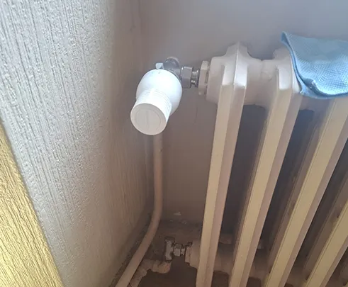 Dessous de ballon d'eau chaude